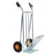 WAREHOUSE TRANSPORT TROLLEY solid wheels PU-PAINTED