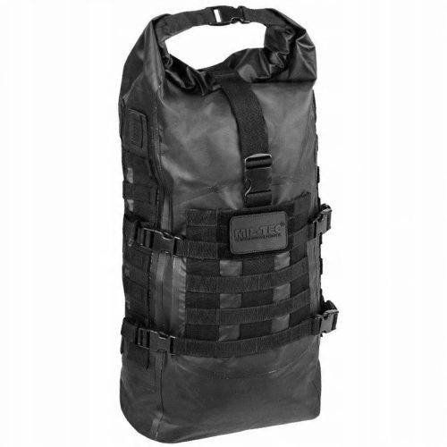 Mil-Tec 35L Waterproof Tactical Backpack - Black