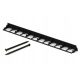 Edgings for the garden - Plastic garden edging Robkat 100 cm x 5.8 cm black