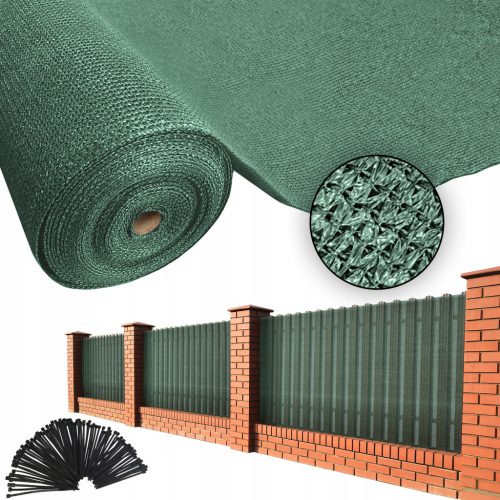  Woven shade net 1.5x10m, dark green