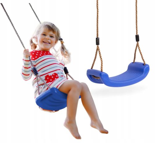 Garden swing for children, bench, rope board