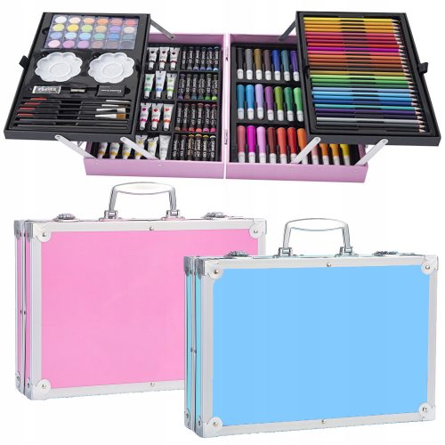  Art Set for Children – 145 Pieces + Case