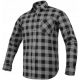 Art-Mas Modar flannel shirt, size 41, grey