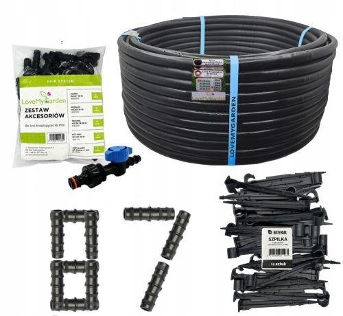  Drip line 100 m + 50 pins / 87 accessories