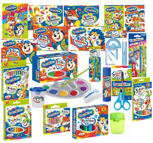  Child art set 23 pieces.