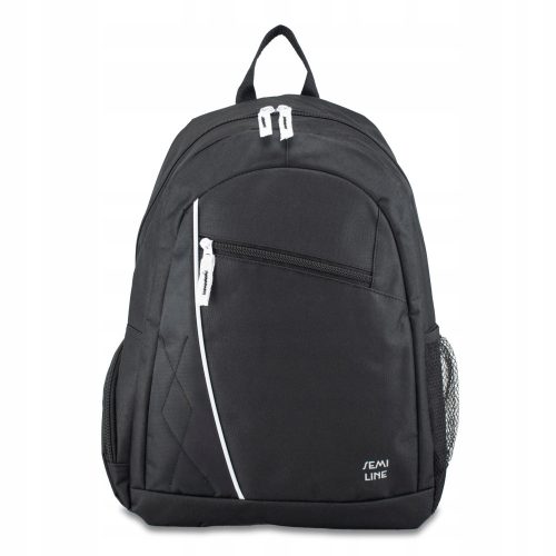  Semi Line school backpack with one compartment, black