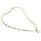  Jablonex Gold Snake Chain Pearls Valentine's Day