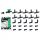  Accessory set for drip line 16mm 42-piece