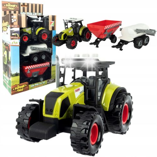  Tractor Tractor Agricultural Machinery Farmer Set