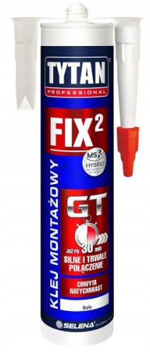 Tytan Professional Fix2 GT assembly adhesive 290 ml white