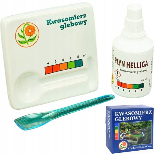 Ph value measuring device soil soil acidity measuring device, soil pH test, HELLIGA liquid