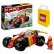  LEGO Ninjago Kaia EVO Ninja Racing Car 71780 + LEGO Paper Bag 6315786 Yellow 24x8x18 cm