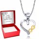  Silver Chain 925 Heart Infinity Silver