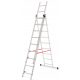 Leitermann Ladder 5.3 m Aluminum 3 x 9 to 150 kg