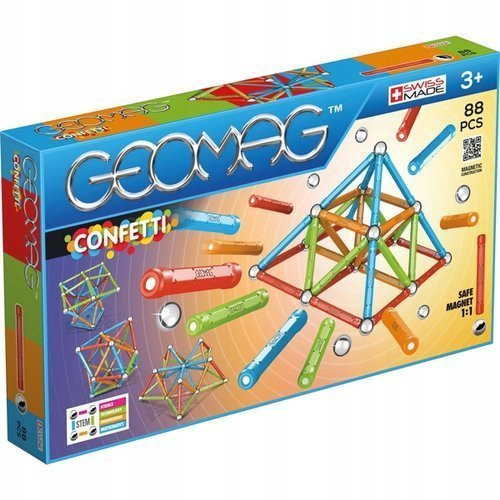  Geomag Confetti Magnetic Blocks 88 pcs. 88 pcs.