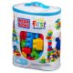  Mega Bloks Klocki Mega Bloks 80 pieces blue bag