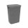  Rotho 55l freestanding laundry basket, grey and silver tones