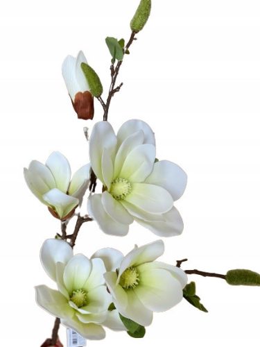 Artificial Flowers and Fruits ARTIFICIAL MAGNOLIA blossom branch XXL 94 cm