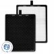  Klarta Air Purifier Certified Filter 1xCarbon 1xHEPA H13 EF99.97%