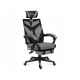  Huzaro Combat 5.0 Grey Gaming Chair, Black and Grey Mesh