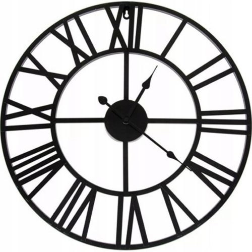 Clock for home Asato wall clock black 50cm