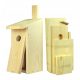  Wooden nesting box for birds Drew-Mistrz