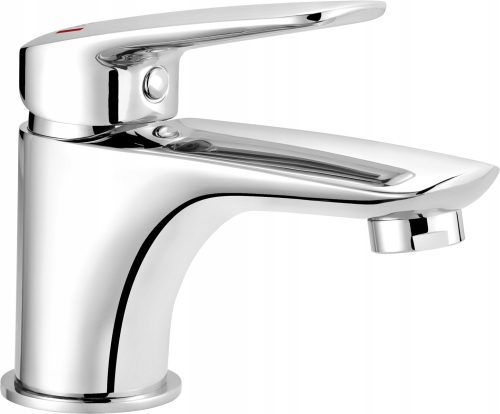 Deante Coriander floor-standing washbasin mixer, chrome