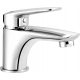 Deante Coriander floor-standing washbasin mixer, chrome