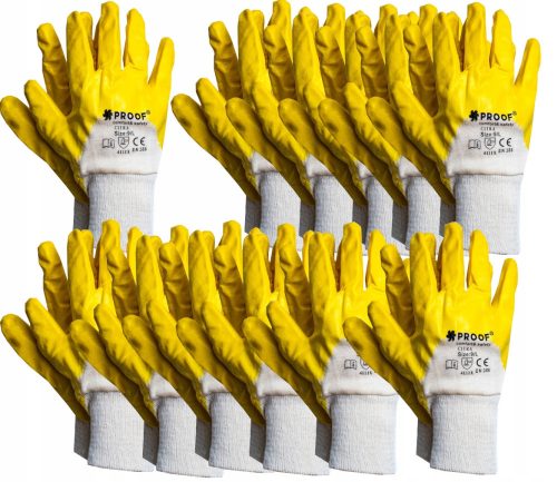 Gants de protection CITRA WORK GLOVES taille 10 - XL 12 paires