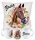 Cool, funny gadgets set pillow + mug HORSE HORSES + YOUR NAME N1