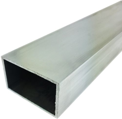 Aluminum profile 12 cm x 4 cm, length 150 cm, thickness 4 mm