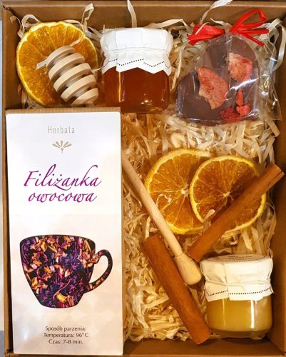  GIFT BASKET CHOCOLATE SYRUP CONFI HERBA HONEY