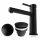 Stellman black pedestal washbasin faucet