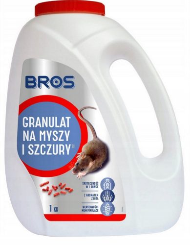 Animal Repellent Granules for Mice and Rats Bros. 1 kg