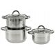 Set de cuisine Ronner Autriche Set de casseroles, INDUCTION, Edelstahl, 6 pcs.