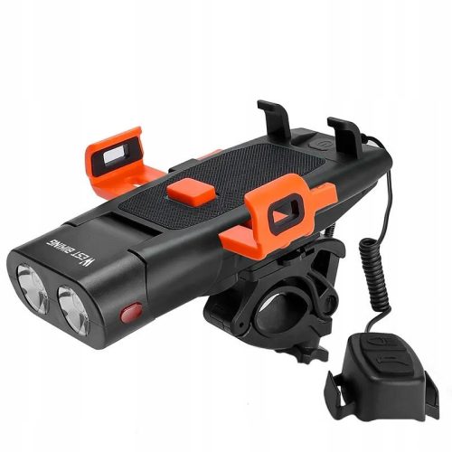  West Biking Bicycle Lighting 0701321 1000 lm USB