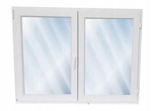 PVC WINDOW 145 x 110 RU+R profile: 81 mm – 6 chambers