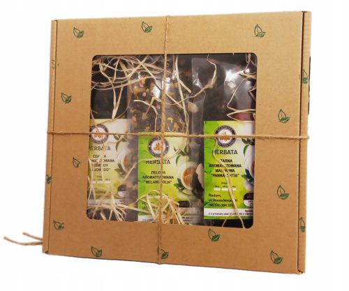  Loose leaf tea gift set 3x80g 240g