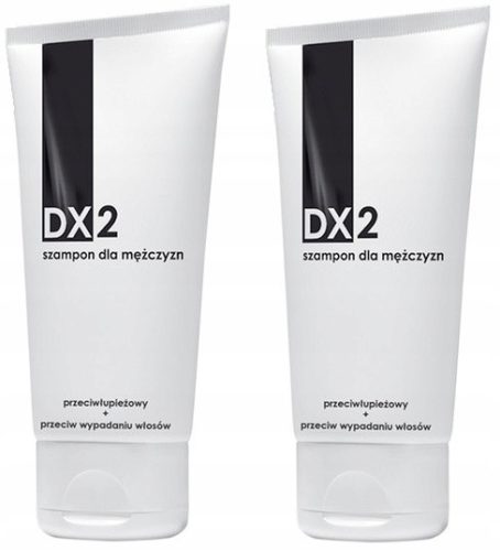 DX2 Anti-Dandruff Shampoo 2 x 150ml - Strengthens Hair Prone to Falling Out