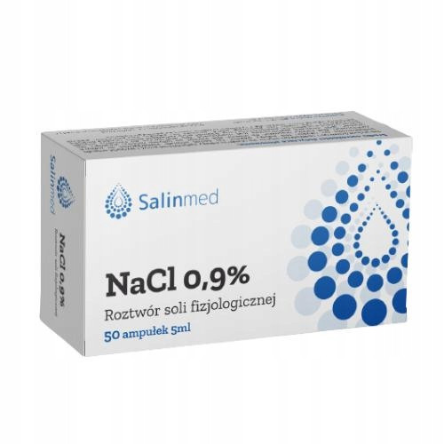  Salinmed Saline 0.9% NaCl 50amp x 5ml