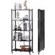 Topeshop metal storage rack, 163 x 72 x 34 cm, max. 50 kg per rack