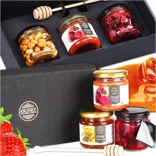 Krupiec honey gift set 660g