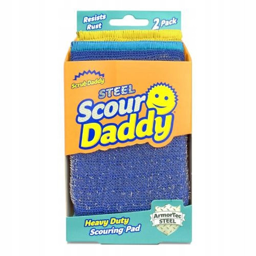  SCRUB DADDY Stainless Steel Cleaner 2pcs.