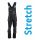 Long work trousers from Seven Kings with diamonds, size 54