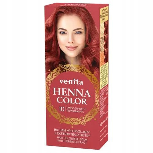  VENITA Henna Color 10 Pomegranate Fruit coloring balm with henna extract 75ml