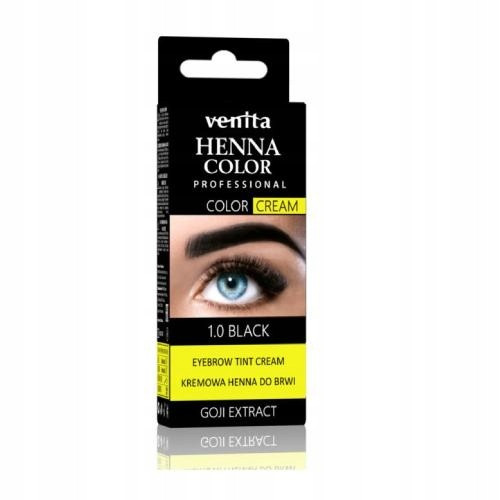  Venita Henna Color 1.0 black 30 g eyebrow henna cream