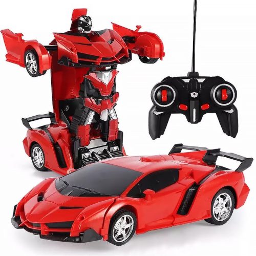  2in1 remote-controlled car robot AIG Poison red