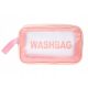  Cosmetic bag Powder WATERPROOF TRAVEL BLUSH MEDIUM pink