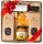 BASKET GIFT BOX GIFT SYRUP HONEY TEA