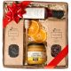 BASKET GIFT BOX GIFT SYRUP HONEY TEA